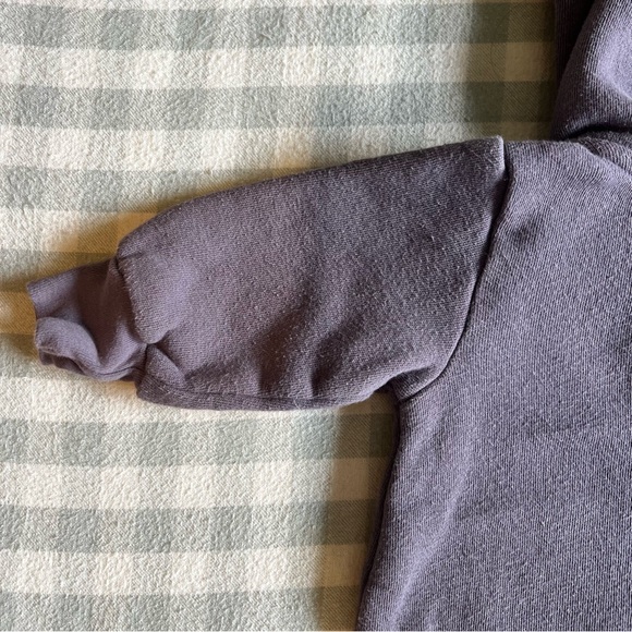 Mini Mioche Hooded Plush Biker Romper - Picture 4 of 4